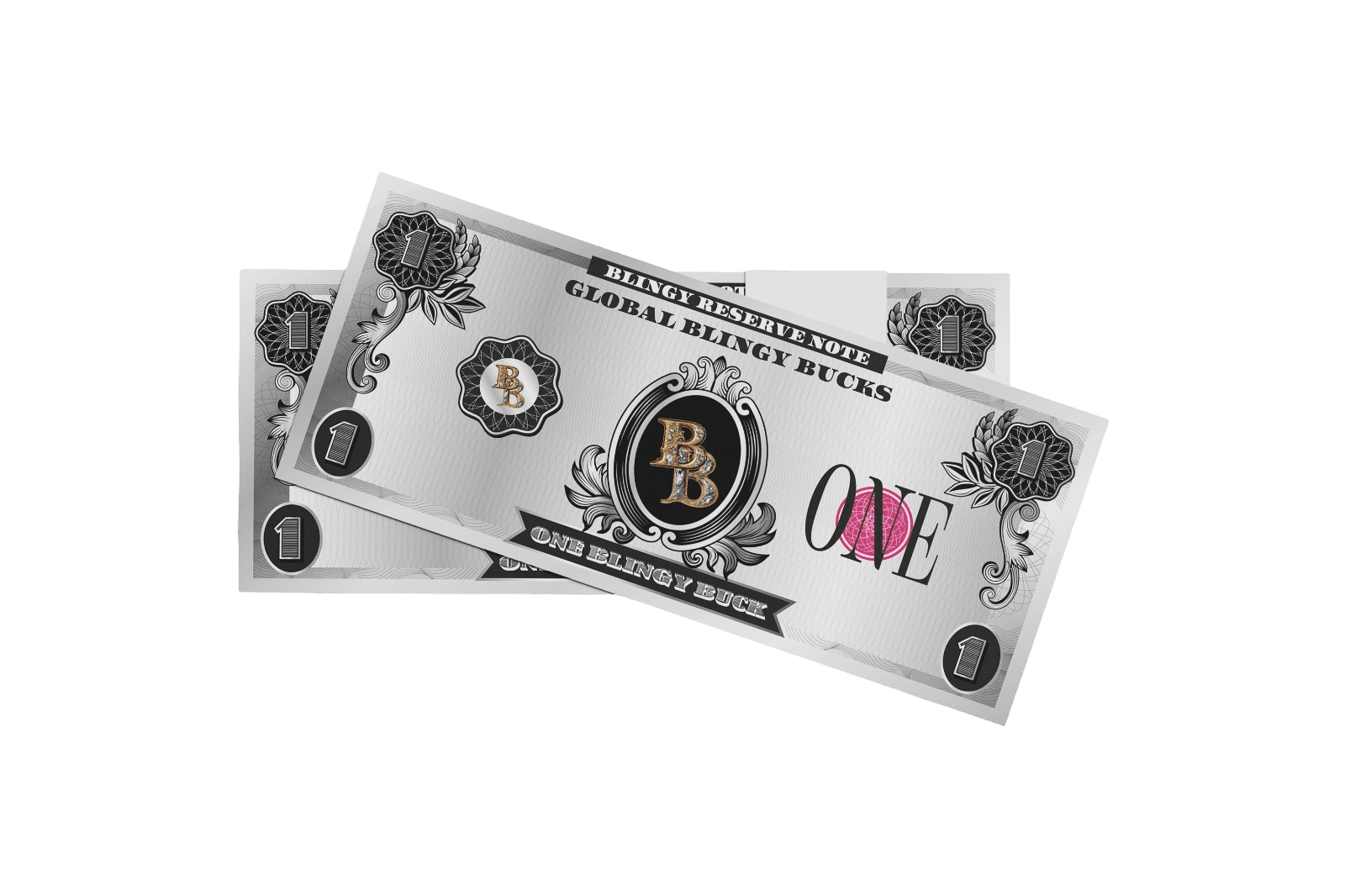Blingy Buck – White