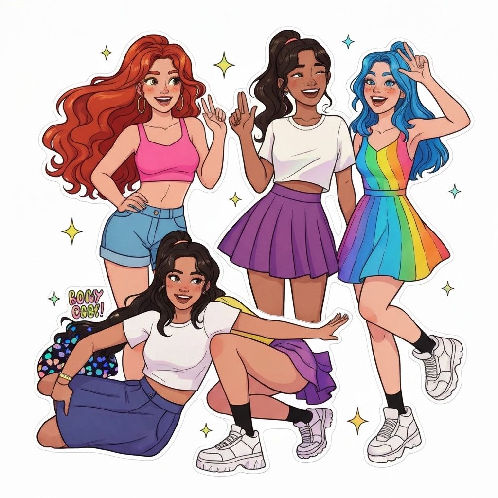 Blingy Babes Sticker Pack